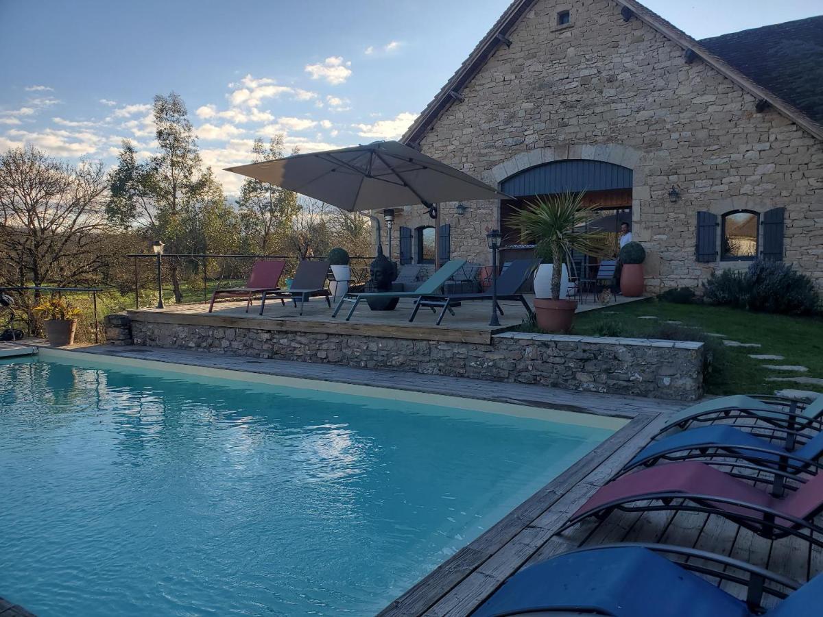 Le Roulottes Du Petit Gouffre De Padirac Avec Spa Buitenkant foto